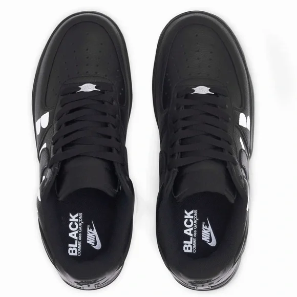 🖤 Nike x COMME DES GARÇON Air Force 1 Low Black 🖤